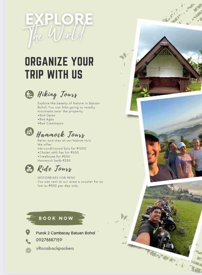 Roca'S Homestay Backpackers Chalet Batuan Екстериор снимка